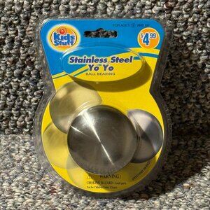 Retro Stainless Steel Yo Yo Ball Bearing New In Package